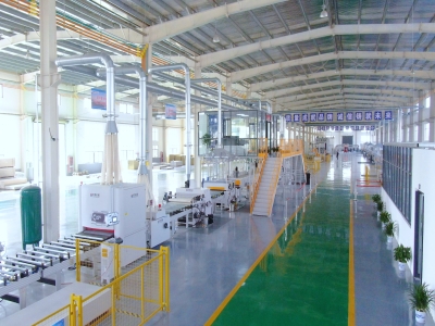 外墻保溫裝飾一體化系統生產線:高效節能、智能環保的建筑生產利器